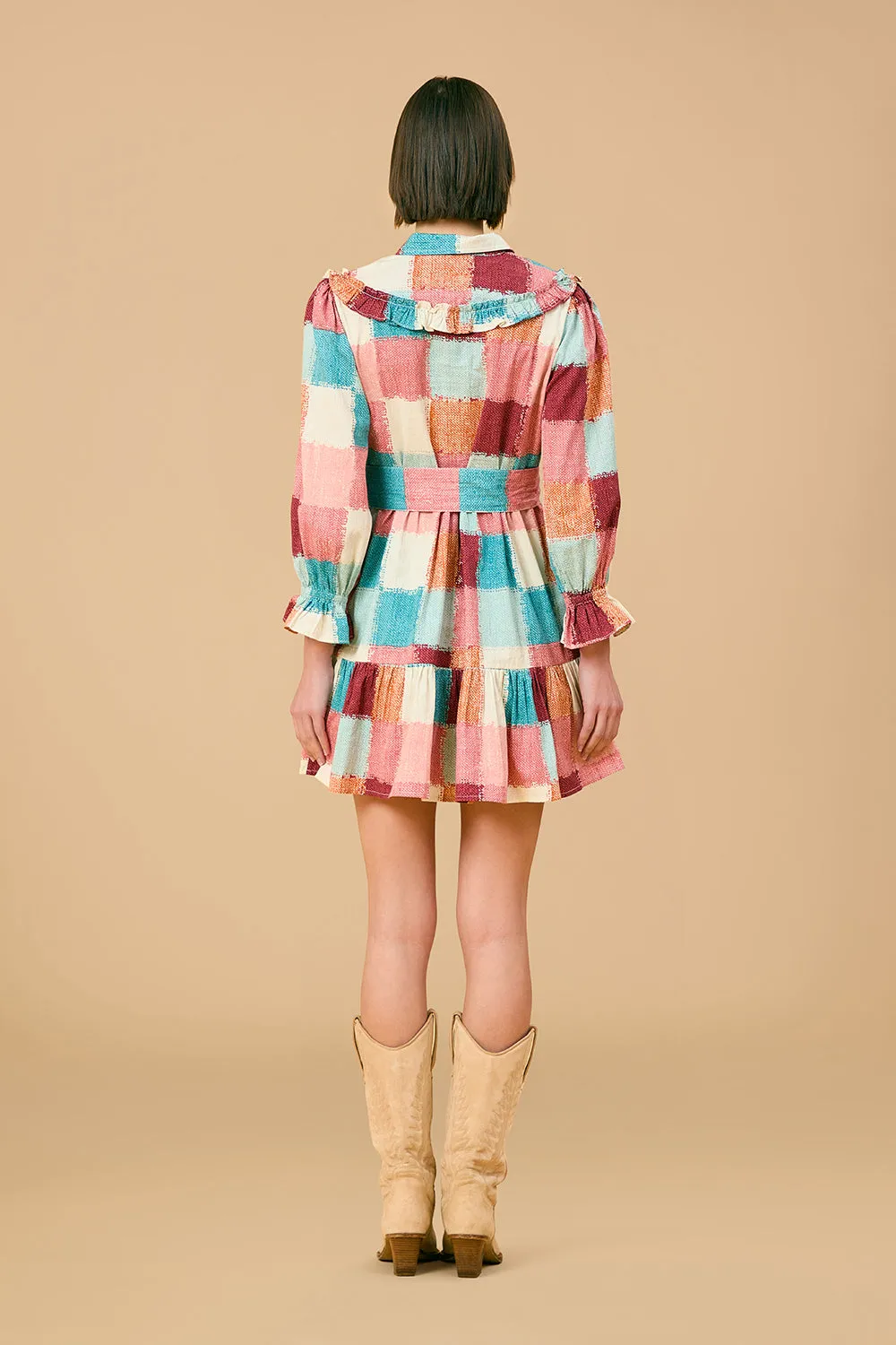 Dale Dress, Cottage Quilt sold by Olivia by Livro product image thumbnail 5