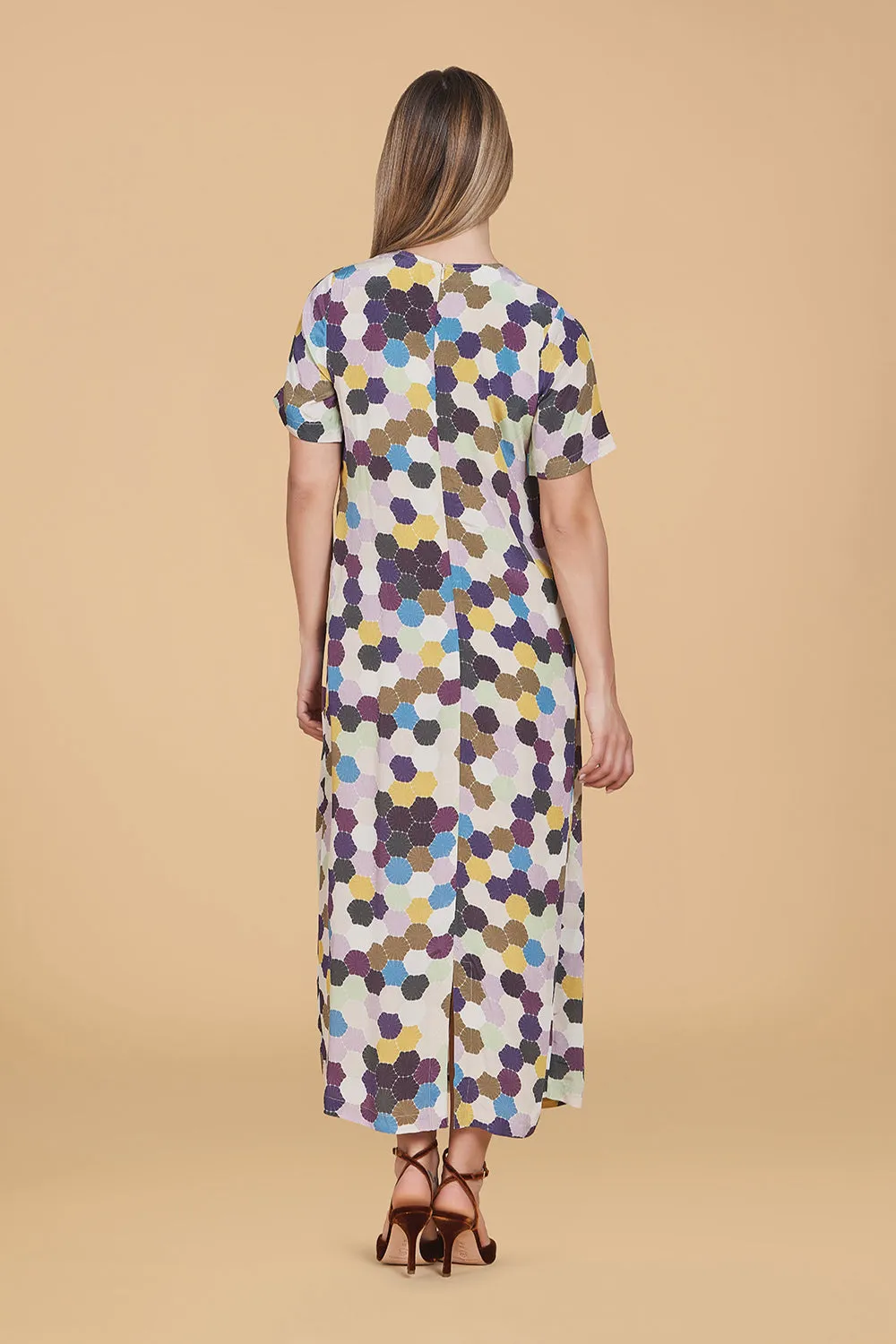 Gwenyth Dress, Vintage Mosaic sold by Olivia by Livro product image thumbnail 4