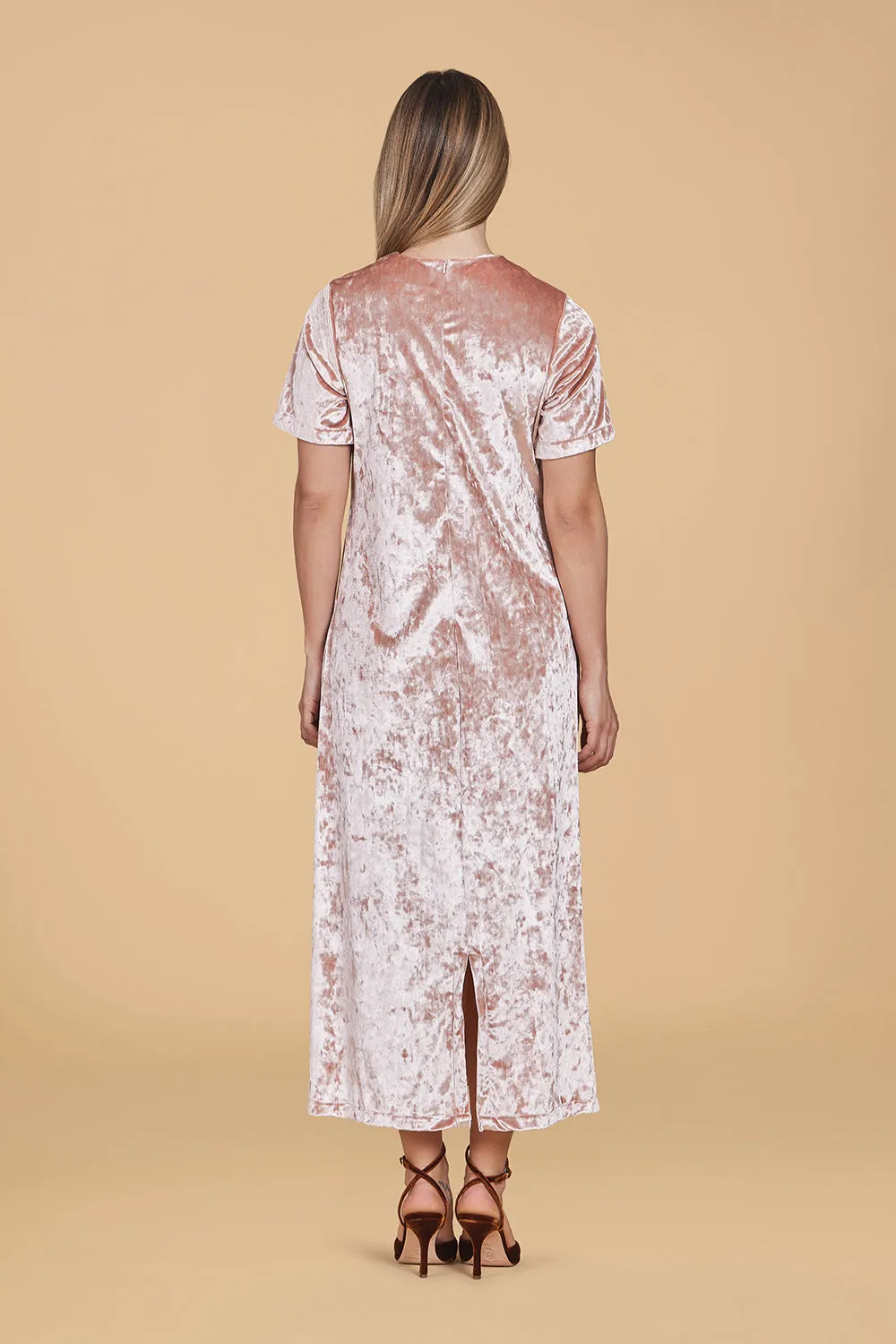 Gwenyth Dress, Champagne sold by Olivia by Livro product image thumbnail 2
