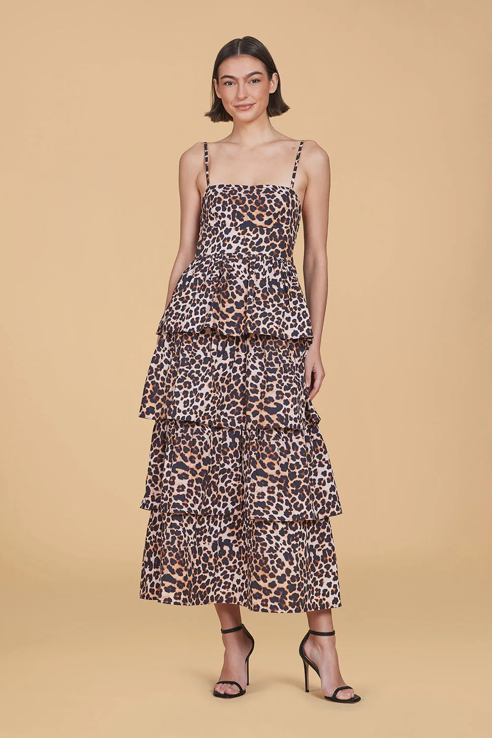 Ophelia Dress, Leopard sold by Olivia by Livro product image thumbnail 2