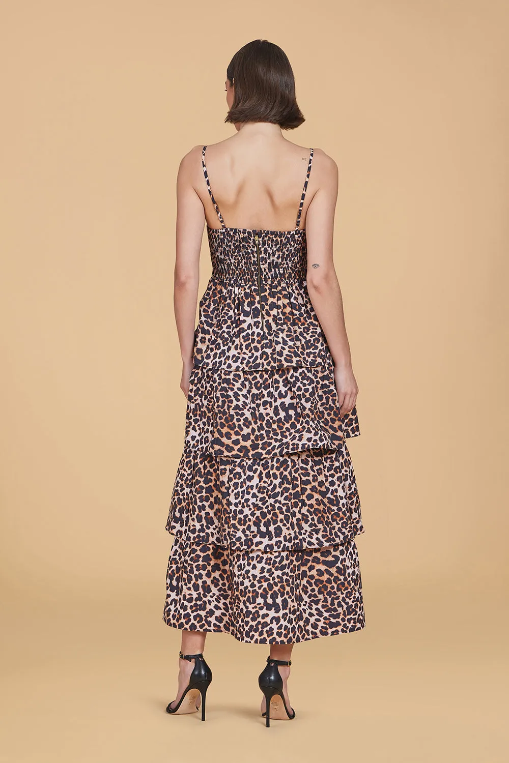 Ophelia Dress, Leopard sold by Olivia by Livro product image thumbnail 5