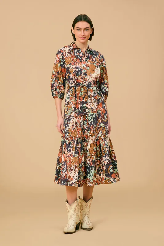 Grace Dress, Black Bramble sold by Olivia by Livro