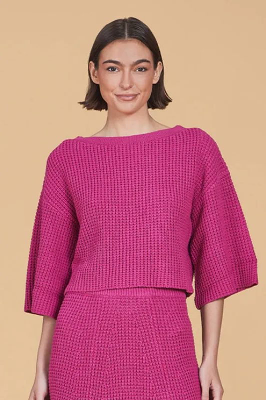 Wren Top, Dragonfruit made by Olivia by Livro