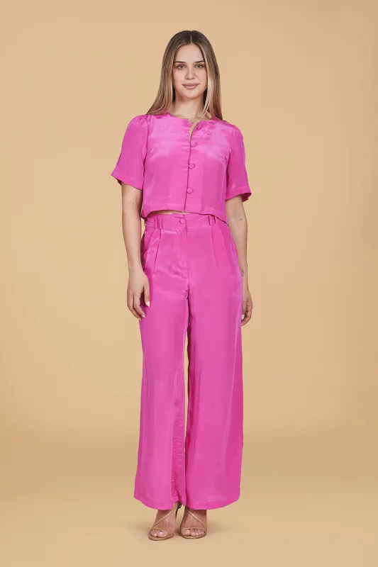 Odette Pants, Dragonfruit sold by Olivia by Livro