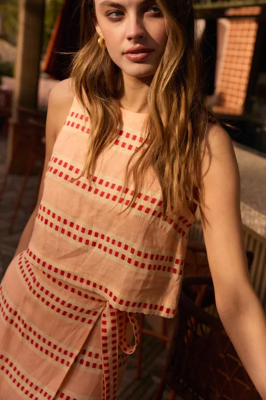 Dani Top, Spanish Stripes made by Olivia by Livro