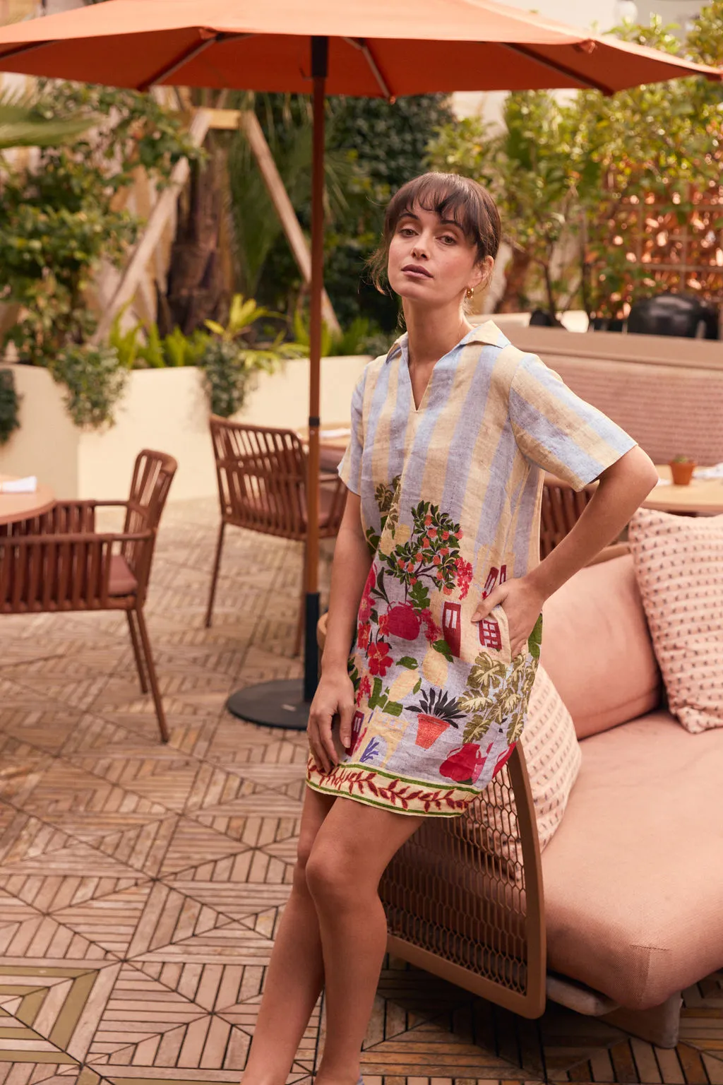 Wells Dress, Village Stripes sold by Olivia by Livro product image thumbnail 2