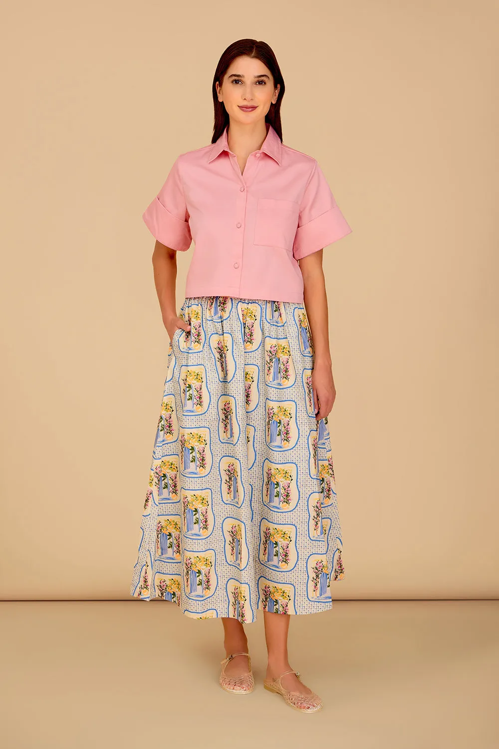 Kyle Shirt, Rosa sold by Olivia by Livro product image thumbnail 2