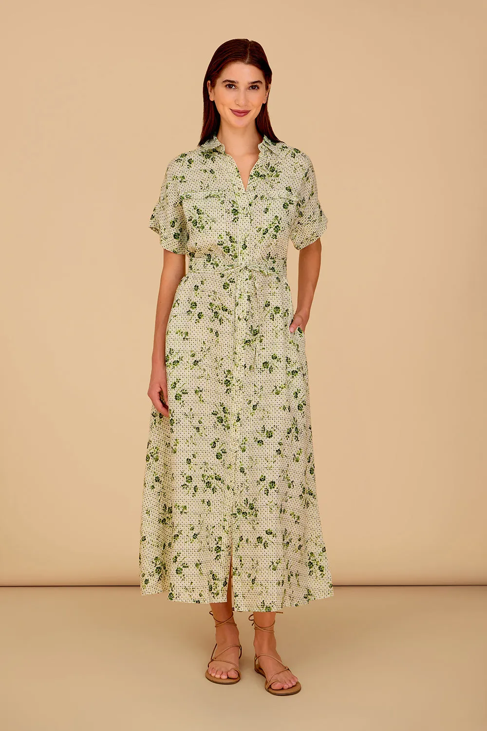 Daphne Dress, Verdant sold by Olivia by Livro