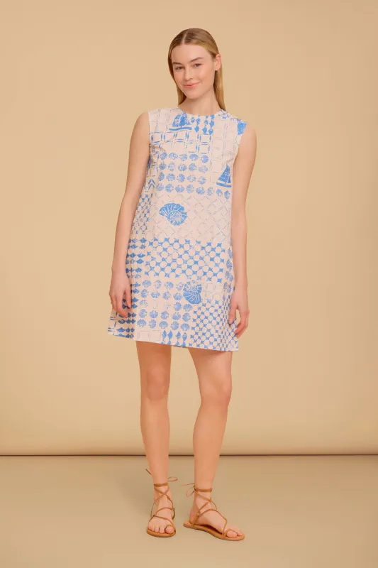 Wynn Dress, Sea Atlas made by Olivia by Livro