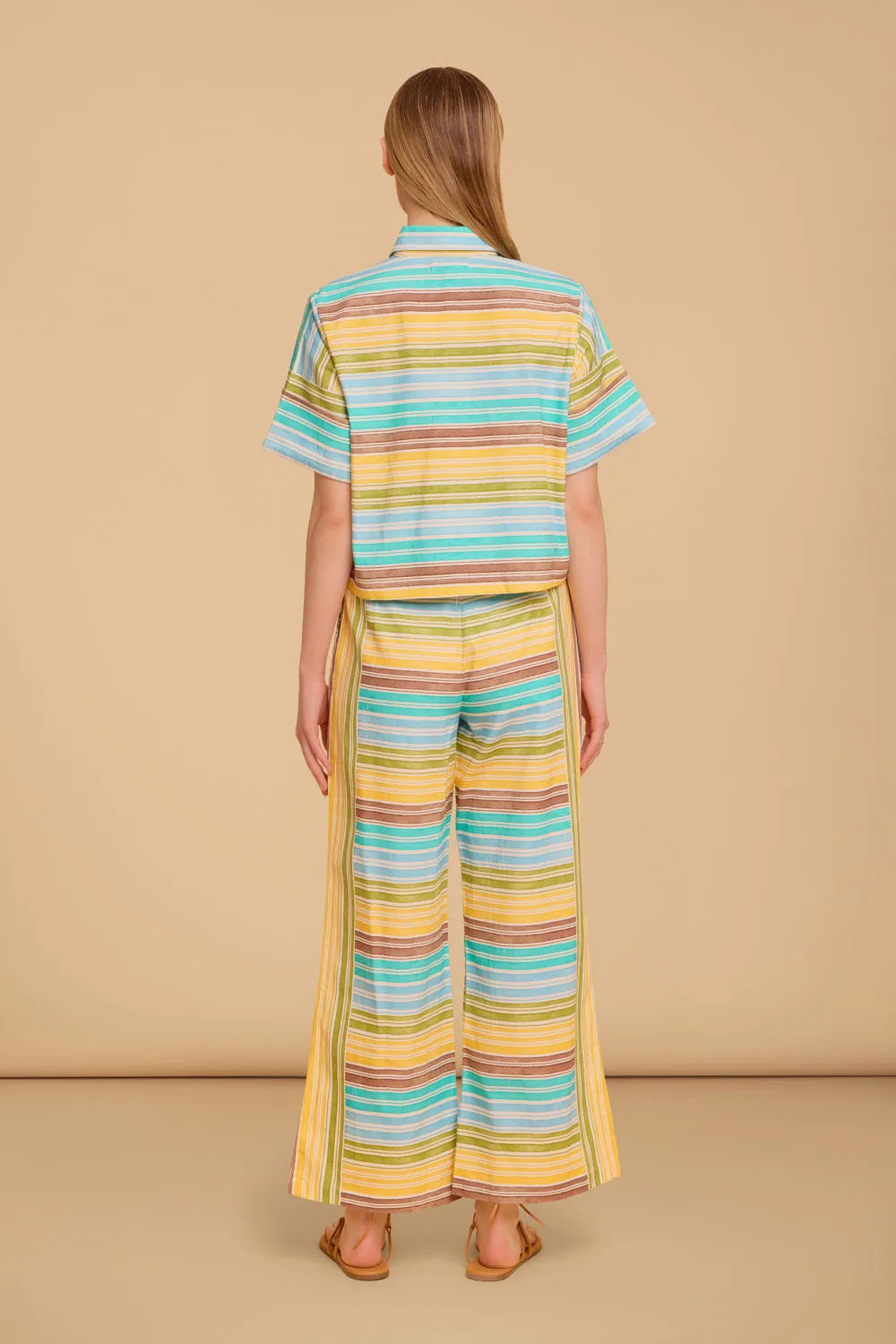 Kyle Shirt, Laurel Stripe sold by Olivia by Livro product image thumbnail 3