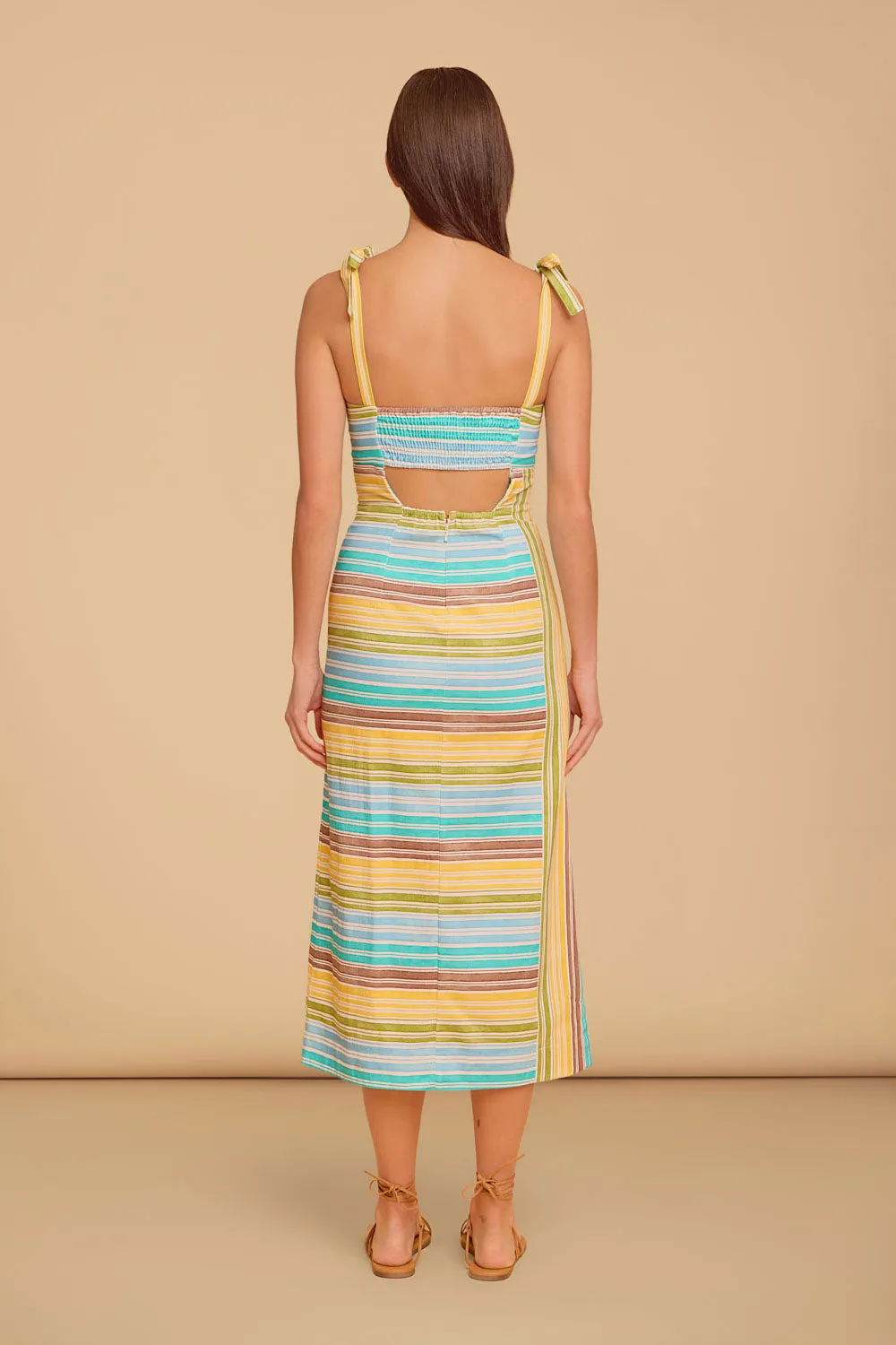 Vivi Dress, Laurel Stripe sold by Olivia by Livro product image thumbnail 2