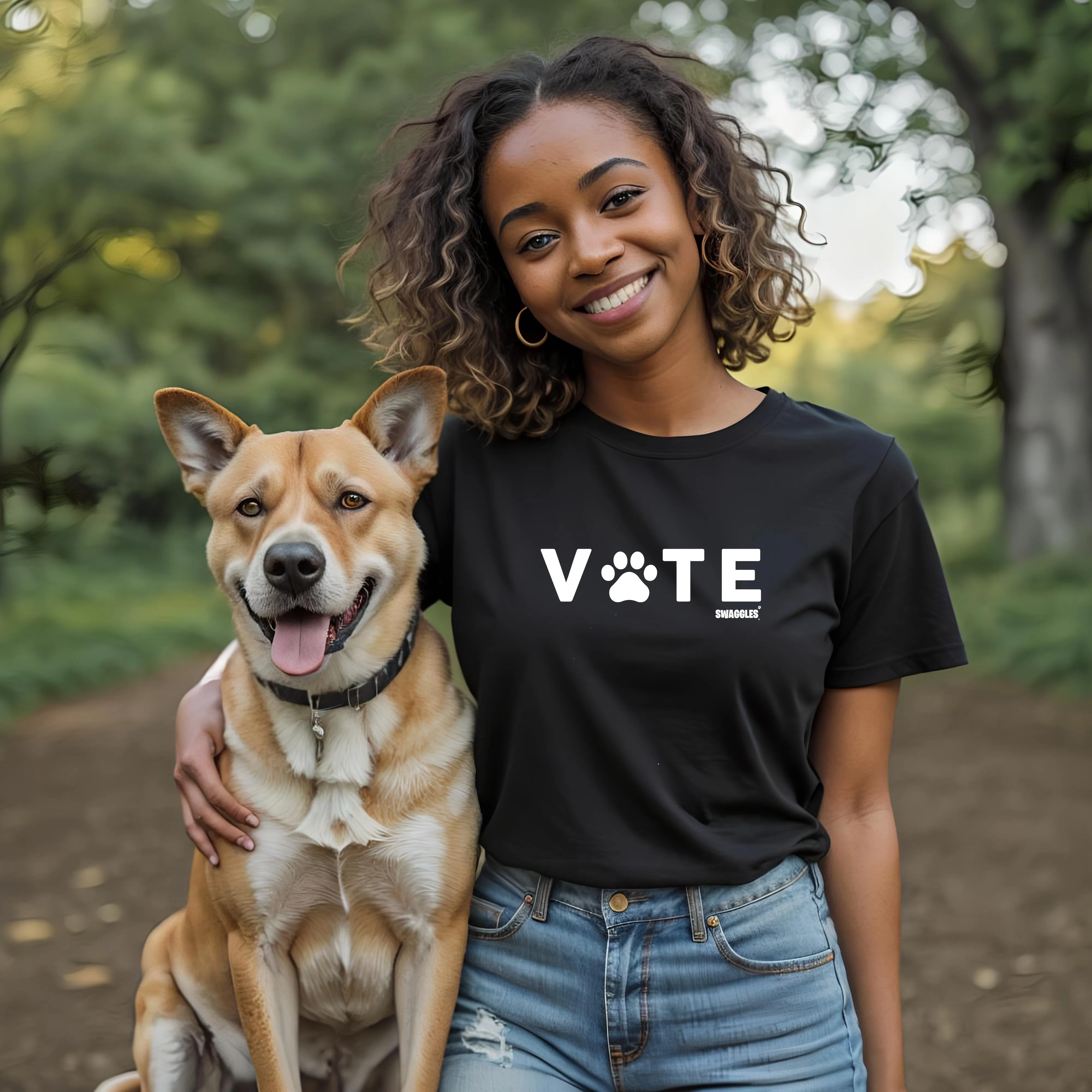 VOTE Crewneck Tee (Unisex) sold by Swaggles product image thumbnail 3