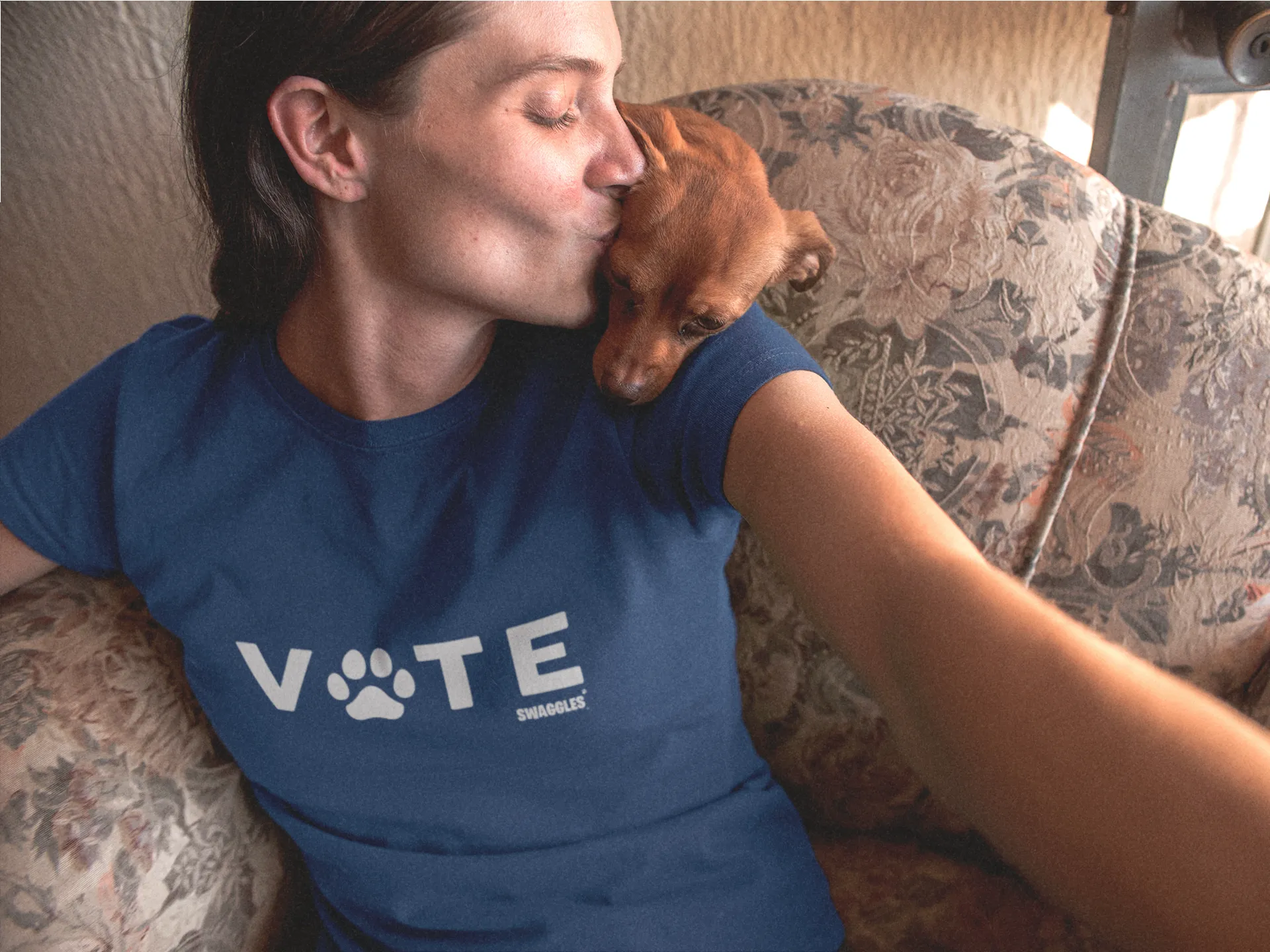 VOTE Crewneck Tee (Unisex) sold by Swaggles product image thumbnail 4