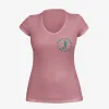 "Can I Bring My Dog?" - Black Woman Standing - Deep V-Neck Tee sold by Swaggles