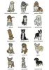 Embroidered Dog Breed Custom Design  - Men's Crew Neck Sweatshirt sold by Swaggles