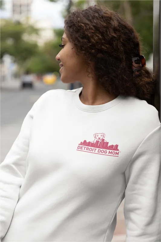 Detroit Skyline - Women's Crew Neck Sweatshirt sold by Swaggles