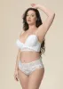 JEAN Plus Floral White Lace Brief Panties sold by UCA Lingerie