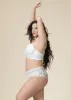JEAN Plus Floral White Lace Brief Panties sold by UCA Lingerie