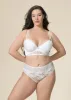 JEAN Plus Floral White Lace Brief Panties sold by UCA Lingerie