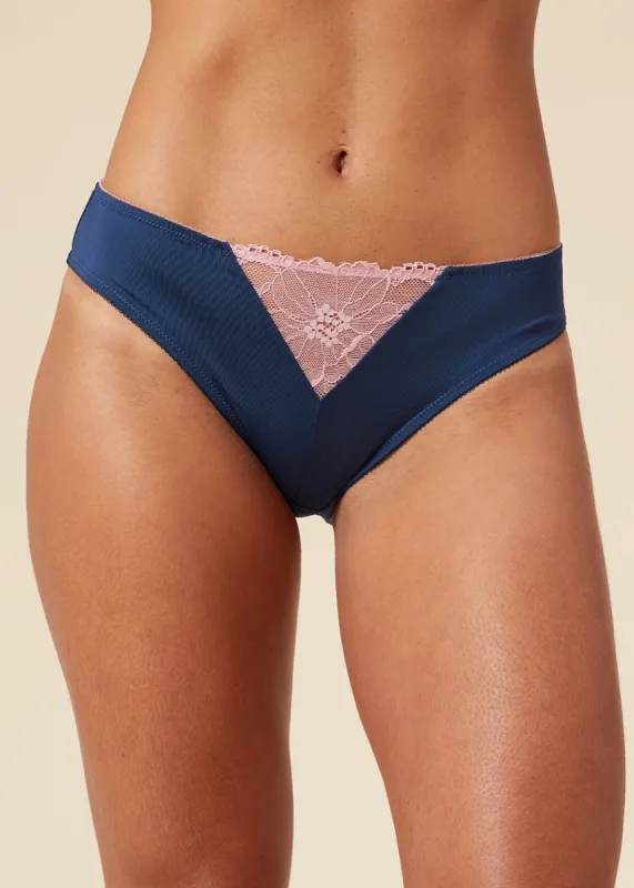 IRENE Lace Superfine Fabric Elastic Brief Panties sold by UCA Lingerie