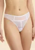 ANN White High-Waisted Mesh Hipster Panties sold by UCA Lingerie
