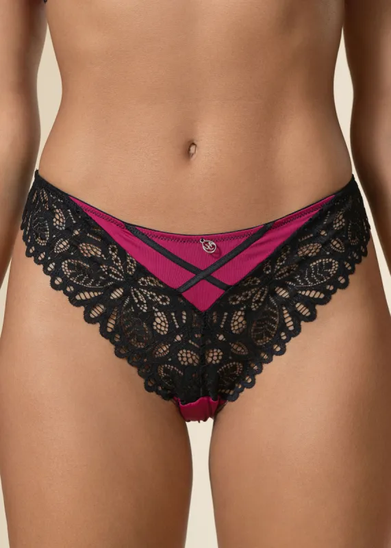 ELOISE Seductive Lace Tanga Panties sold by UCA Lingerie