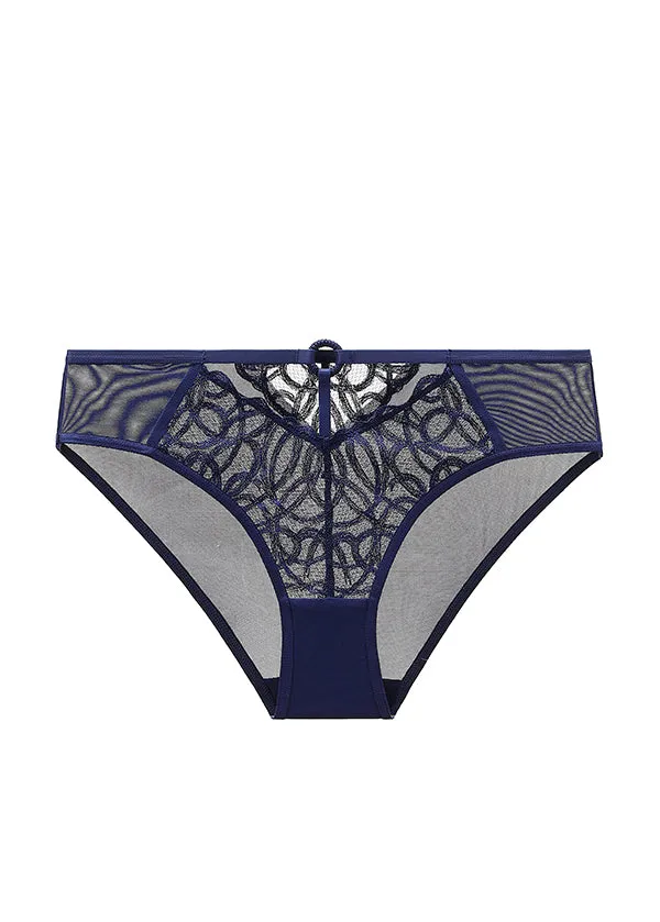 CLAIR Plus Embroidery Lace Briefs Panties sold by UCA Lingerie