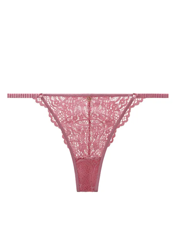CELINE Plus Sexy Pink Lace Tanga Panties sold by UCA Lingerie
