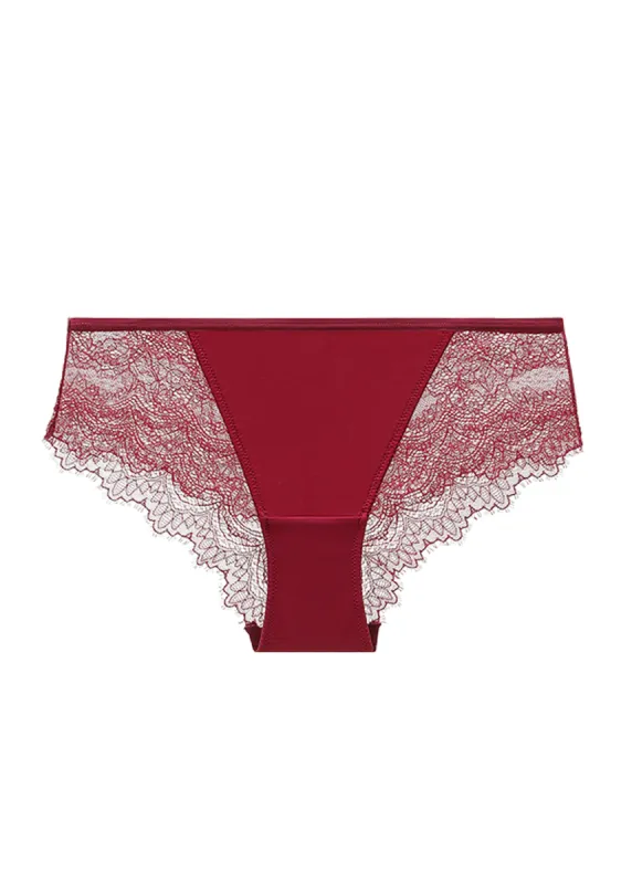 PEPPA Plus Sexy Red Lace Boyshort Panties sold by UCA Lingerie