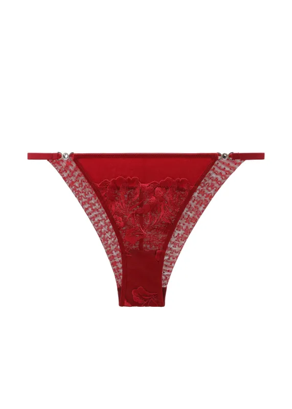 JESSICA Plus Sexy Red Lace Tangas Panties sold by UCA Lingerie