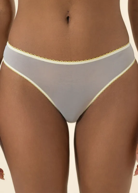 MAGNOLIA White Sexy Mesh Tanga Panties sold by UCA Lingerie
