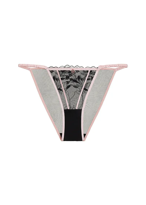 ELSA Black Floral Lace Hipsters sold by UCA Lingerie product image thumbnail 5