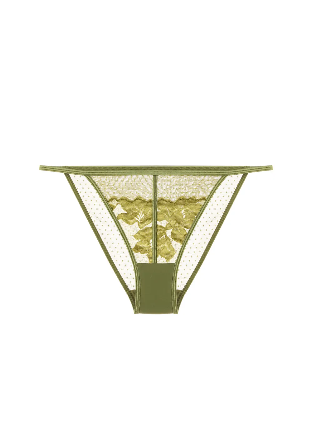 SUSAN Green Floral Lace Hipster Panties sold by UCA Lingerie product image thumbnail 5