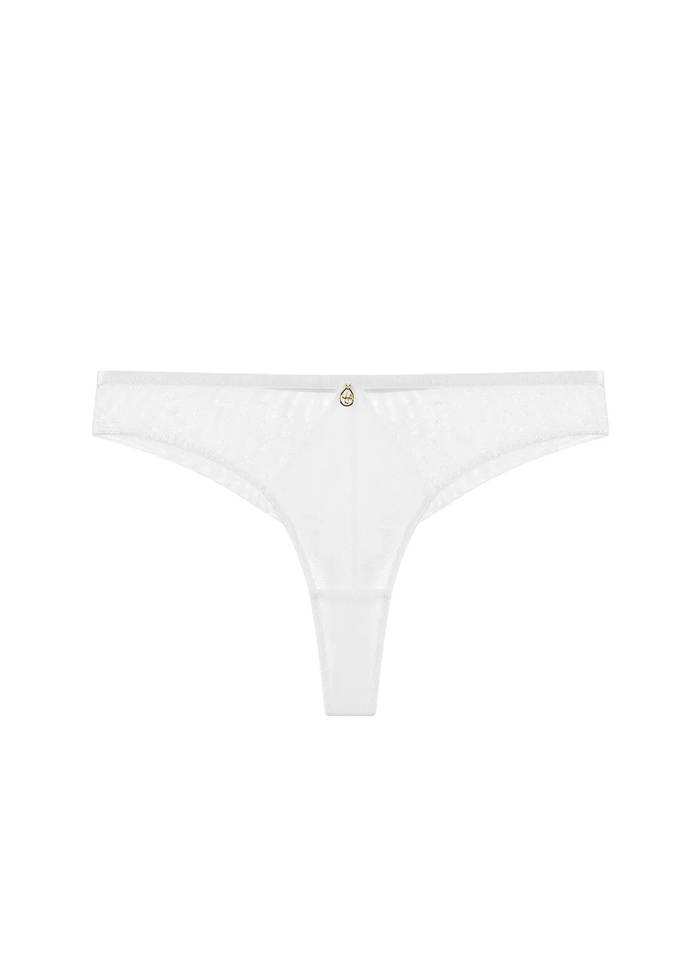 DARLEEN Plus Seductive Leaf-Pattern Lace Tanga Panties sold by UCA Lingerie