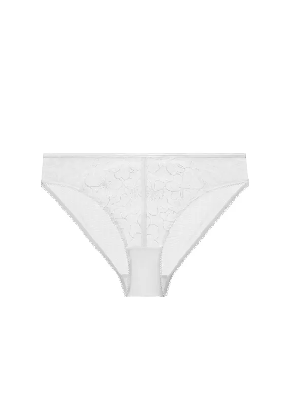 FREDERICA Plus Seductive Floral Lace Brief Panties sold by UCA Lingerie