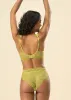 CONNIE Sexy Green Lace Boyshort Panties sold by UCA Lingerie