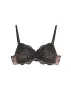 CHIARA Plus Seductive Lace Wireless Plunge Bra With Snake Print sold by UCA Lingerie