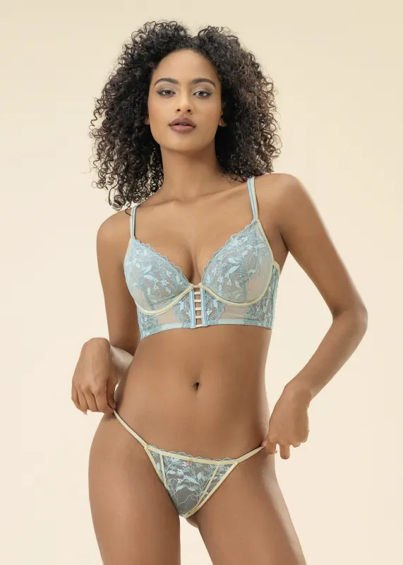 ELSA Green Lace Lingerie Set sold by UCA Lingerie
