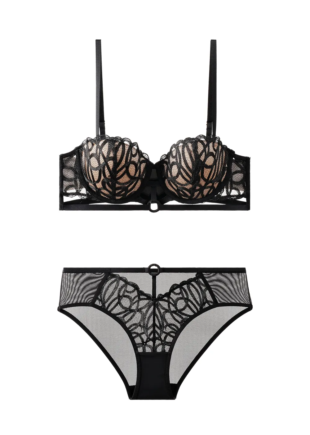 RORA Lace Plus Bra & Panty Set sold by UCA Lingerie product image thumbnail 5