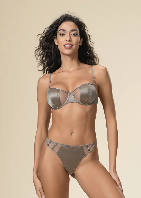 AVA Glossy Lingerie Set sold by UCA Lingerie