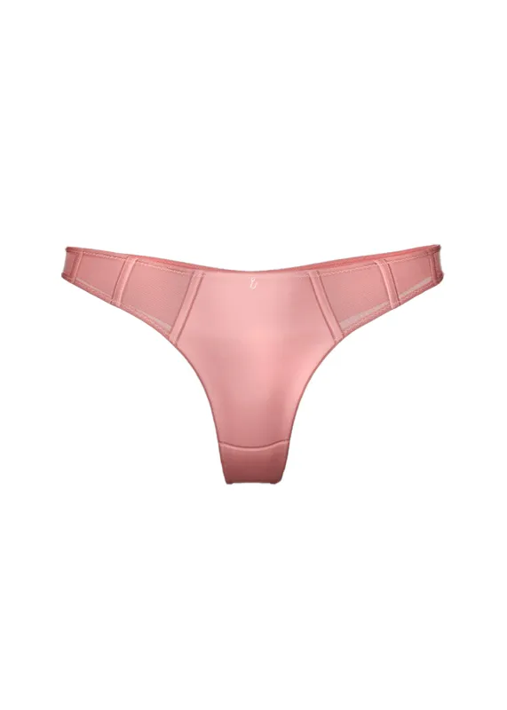AVA Plus Sexy Pink Mesh Tanga Panties sold by UCA Lingerie