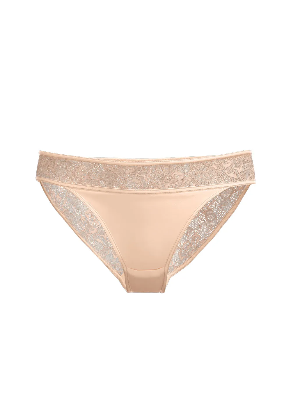 JOLIN Plus Nude Floral Lace Hipster Panties sold by UCA Lingerie
