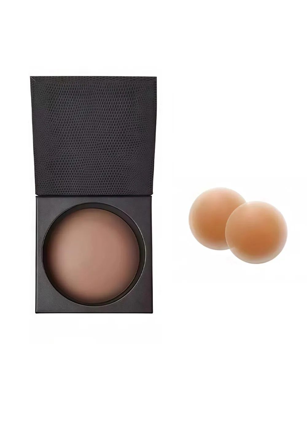 Reusable Adhesive Cocoa Nipple Covers sold by UCA Lingerie product image thumbnail 5