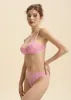 ANN Pink High-Waisted Mesh Hipster Panties sold by UCA Lingerie