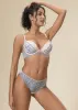 ROSALIE Push-Up Underwired Flora Lace Demi Bra sold by UCA Lingerie