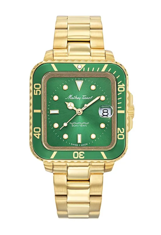 Mathy Vintage Square D902QPV made by Mathey-Tissot