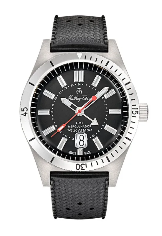 Mergulhador GMT MRGAN made by Mathey-Tissot
