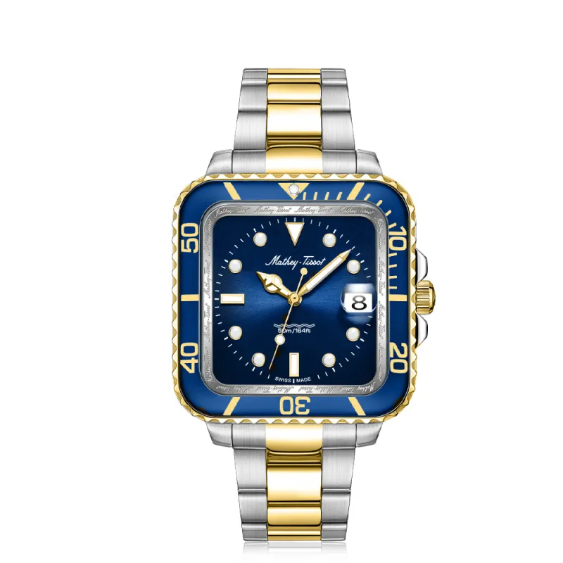 Mathy Vintage Square H902QBBU made by Mathey-Tissot