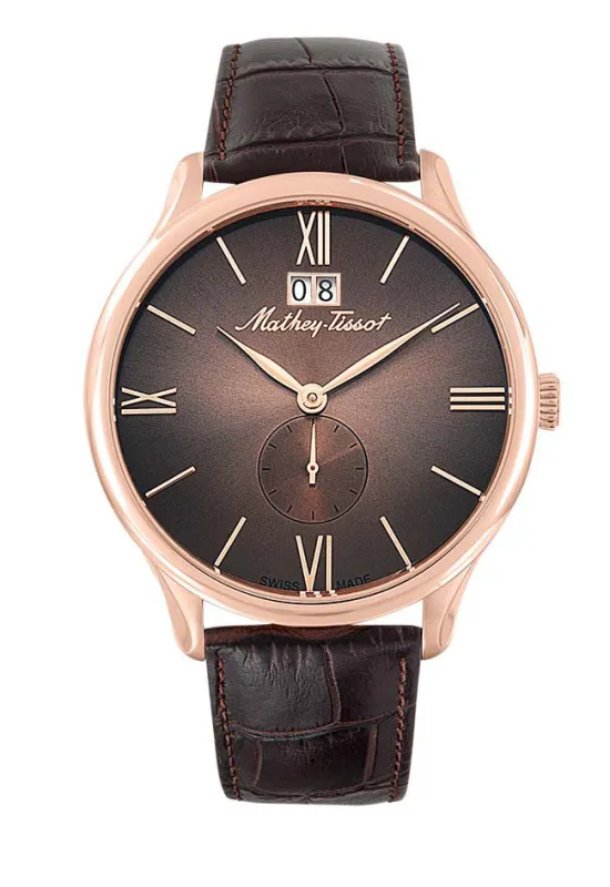 Edmond Leather H1886QPM made by Mathey-Tissot