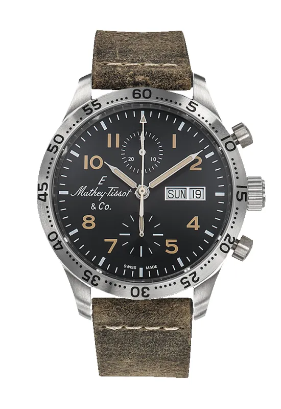 Type 21 Chrono Automatic H1821CHATLNO made by Mathey-Tissot